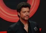 Álvaro Morte at the Netflix Spain 10th anniversary party red carpet (Image via Getty)